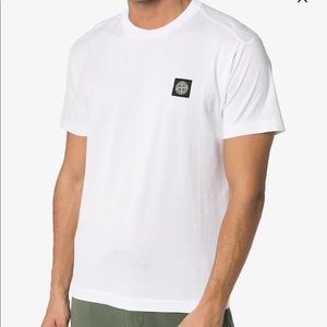 BRAND NEW WITH TAG STONE ISLAND WHITE T SHIRT M